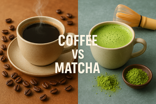 ☕ กาแฟ vs มัทชะ: เลือกเครื่องดื่มที่ใช่สำหรับคุณ