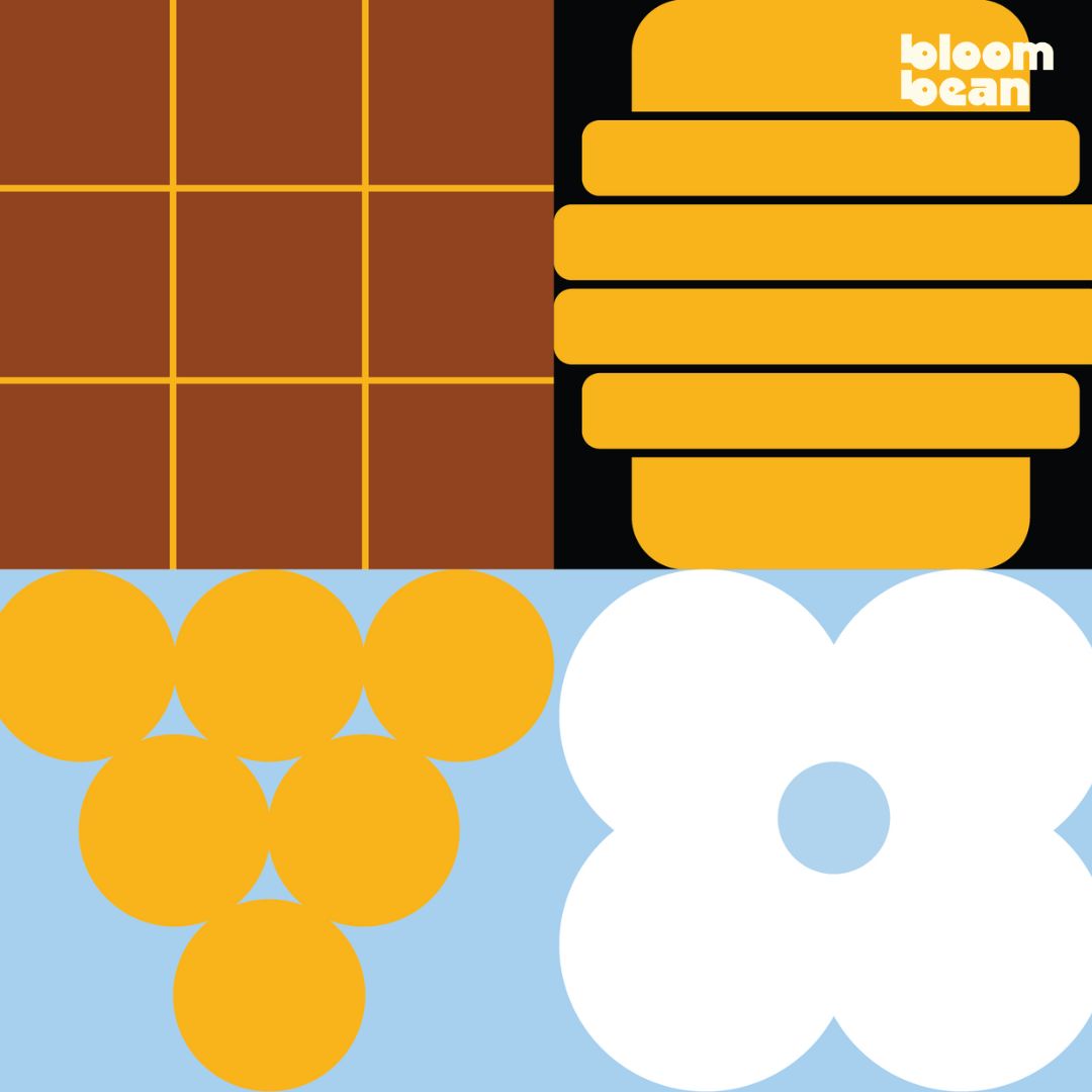 กาแฟแคปซูล Bloom Bean ถัวยอลูมิเนียม ใช้กับเครื่องชงทุกยี่ห้อที่ใช้แคปซูลขนาดเล็ก กล่องละ 10 แคปซูล