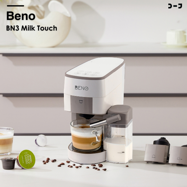 [ PRE-ORDER ] เครื่องชงกาแฟเอสเพรสโซ่ ยี่ห้อ BENO รุ่น BN3 และรุ่น BN3 MILK Touch