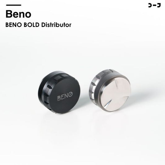 BENO BOLD Distributor ที่เกลี่ยผงกาแฟ ปรับระดับหน้ากาแฟบดให้เรียบ ปรับระดับความลึกได้ สำหรับก้านชงกาแฟเอสเปรสโซ่ขนาด 58mm