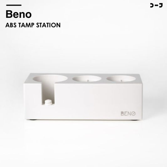 BENO ABS TAMP STATION - Coffee Tamp Station made from ABS plastic for pressing coffee powder for all sizes of portafilter (holder, base for distributor and tamper)