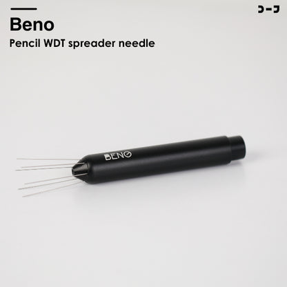 BENO PENCIL WDT Spreader Needle เข็มเกลี่ยผงกาแฟรุ่นดินสอกด เกลี่ยเพื่อให้ไม่จับตัวเป็นก้อนและให้ปริมาณกระจายทั่วบาสเก็ต