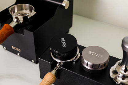 BENO X-Presso Distributor ที่เกลี่ยผงกาแฟ สำหรับด้ามชงเครื่องเอสเพรสโซ่ ขนาด 51 และ 58 มิล แบบ 3 ใบพัด ปรับระดับสูงต่ำได้