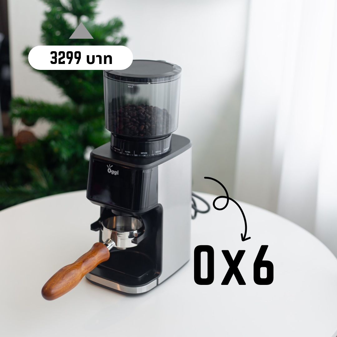 เครื่องบดกาแฟอัตโนมัติ Oggi รุ่น OX6