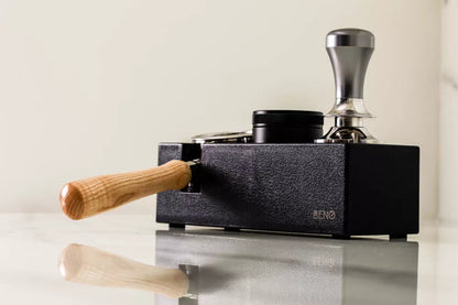 BENO ABS TAMP STATION - Coffee Tamp Station made from ABS plastic for pressing coffee powder for all sizes of portafilter (holder, base for distributor and tamper)